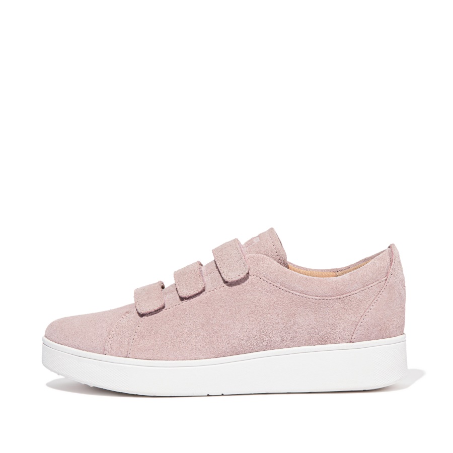 Fitflop RALLY Strap Suede Sneakers Soft Lilac