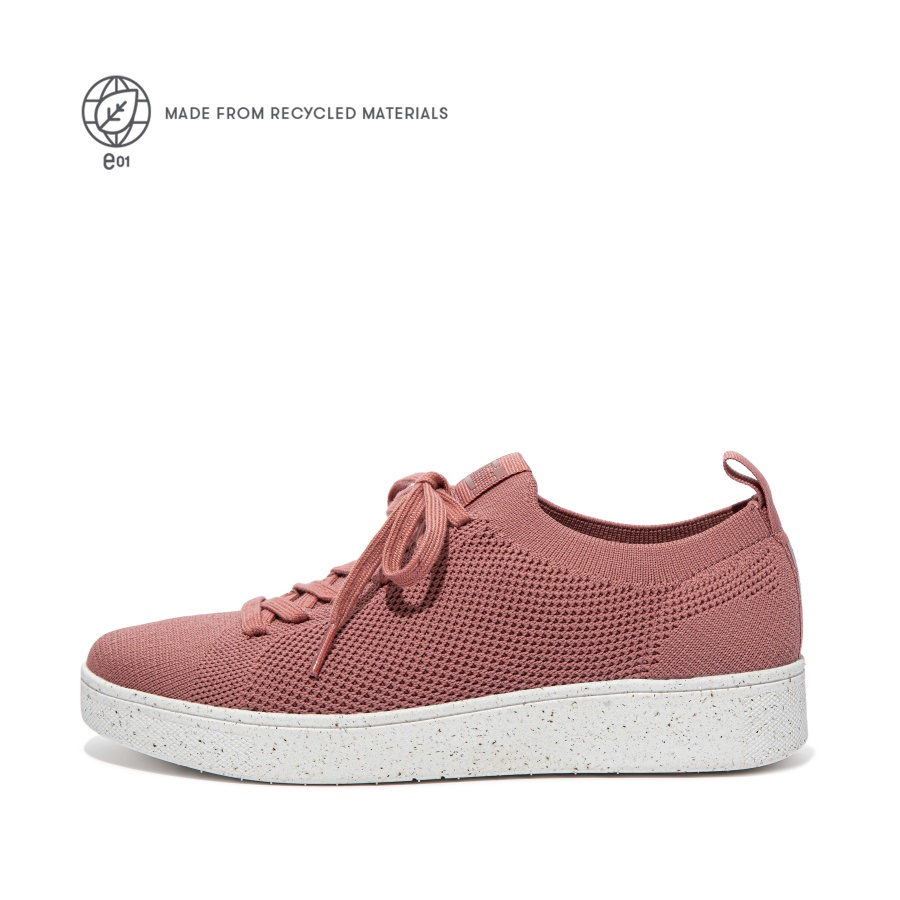 Fitflop RALLY e01 Multi-Knit Sneakers Warm Rose