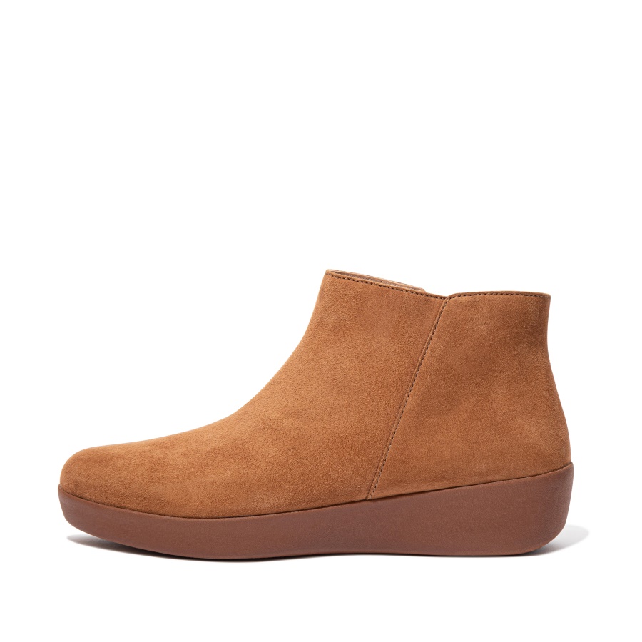 Fitflop SUMI Suede Ankle Boots Light Tan