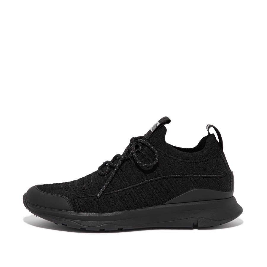 Fitflop VITAMIN FF Knit Sports Sneakers All Black