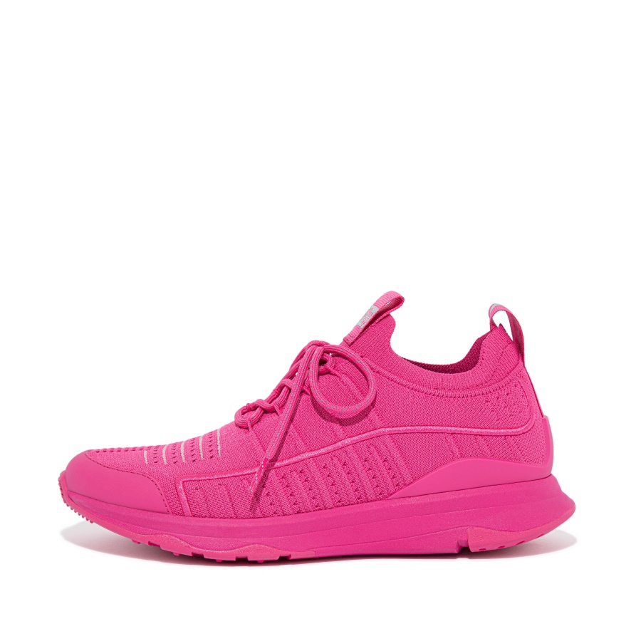 Fitflop VITAMIN FF Knit Sports Sneakers Fuchsia Rose