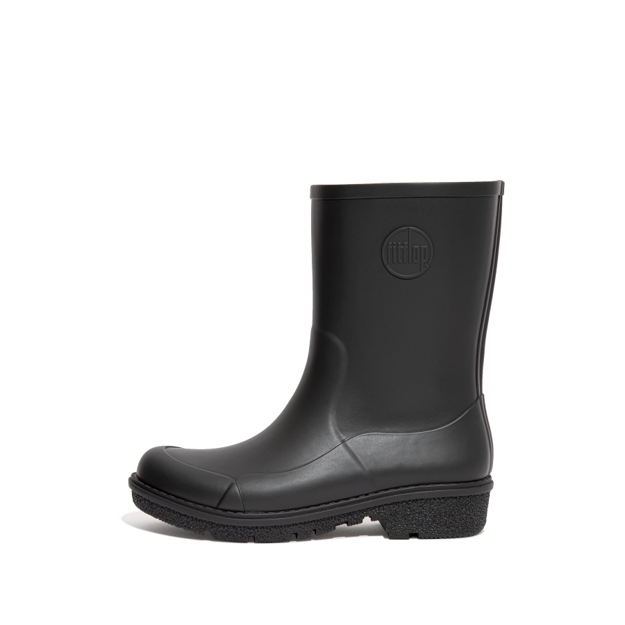 Fitflop WONDERWELLY Short Rain Boots All Black