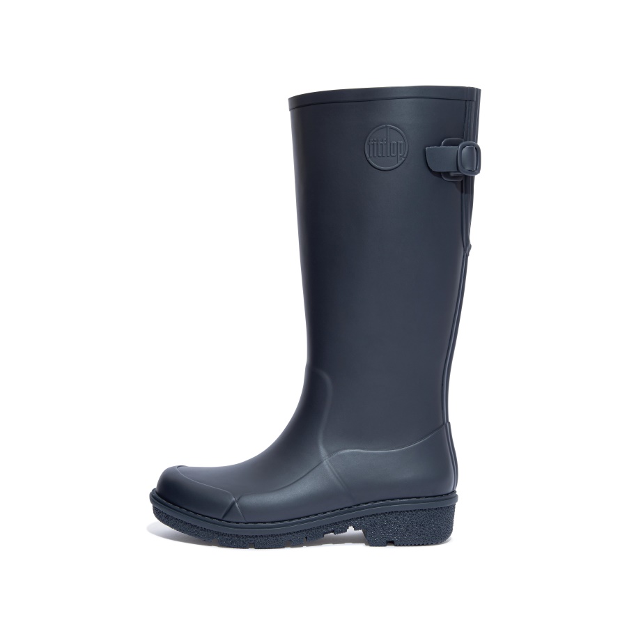 Fitflop WONDERWELLY Tall Rain Boots Midnight Navy