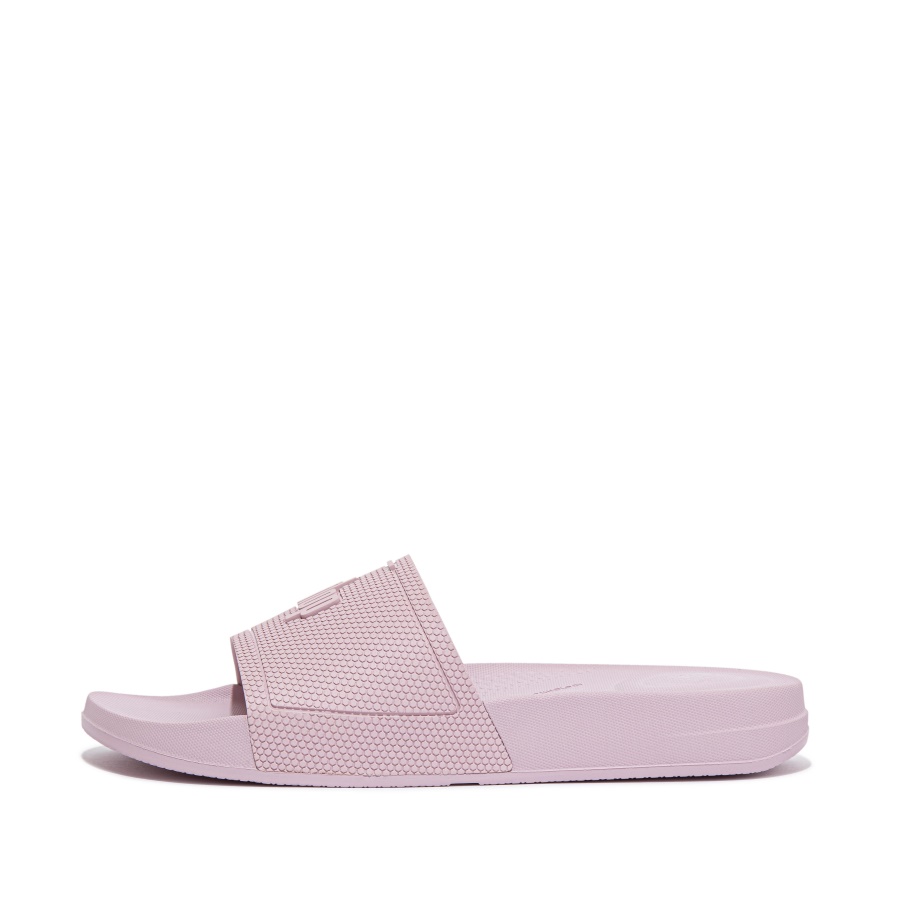 Fitflop iQUSHION Pool Slides Soft Lilac