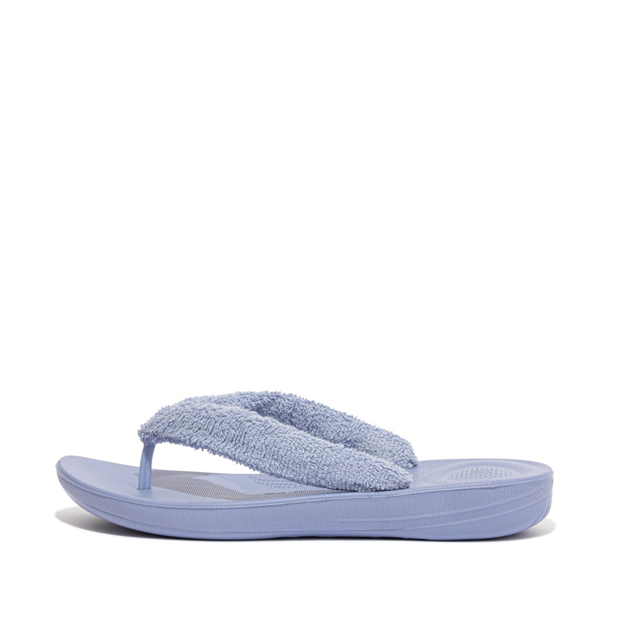 Fitflop iQUSHION Towelling Flip-Flops Wild Lavender