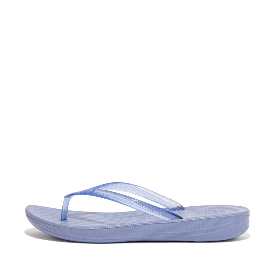 Fitflop iQUSHION Transparent Flip-Flops Wild Lavender